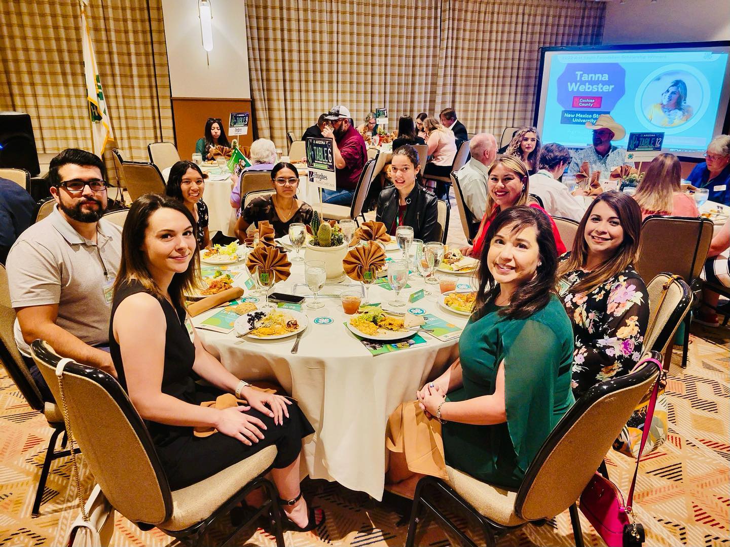 The Hughes Team at the Clover Ball