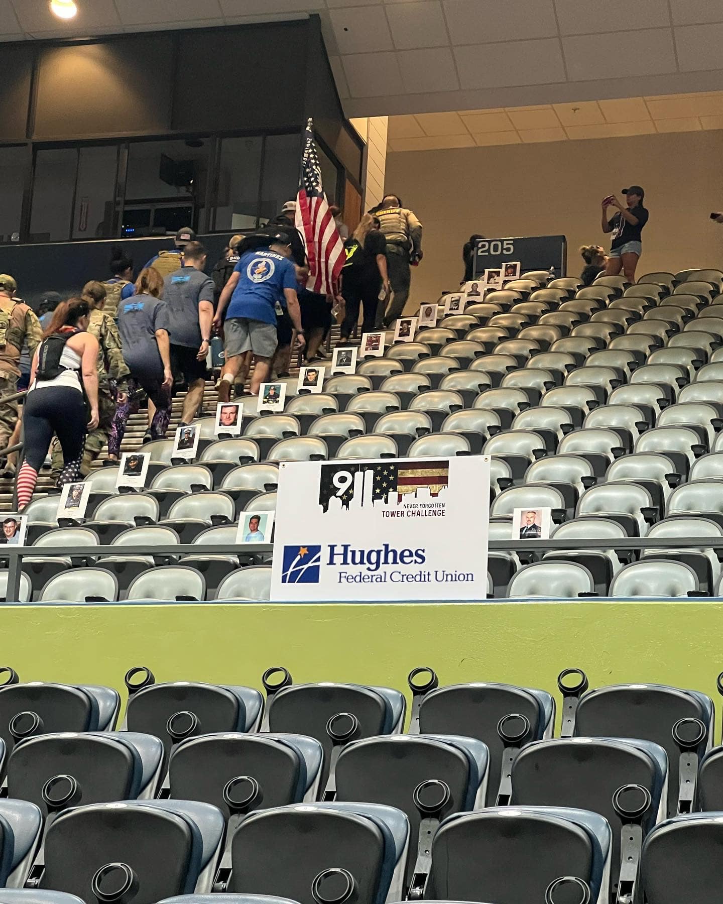 Volunteers At the Tower Challenge