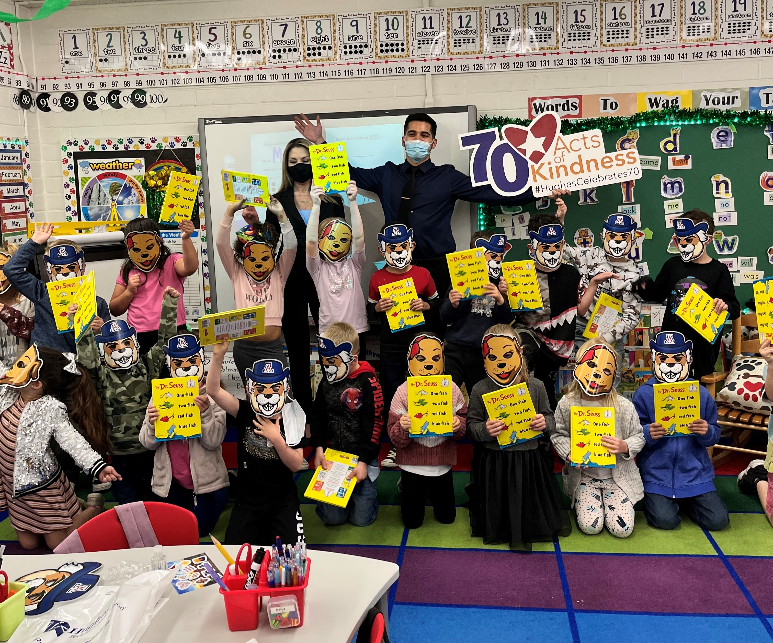 Hughes team at Butterfield Elementary