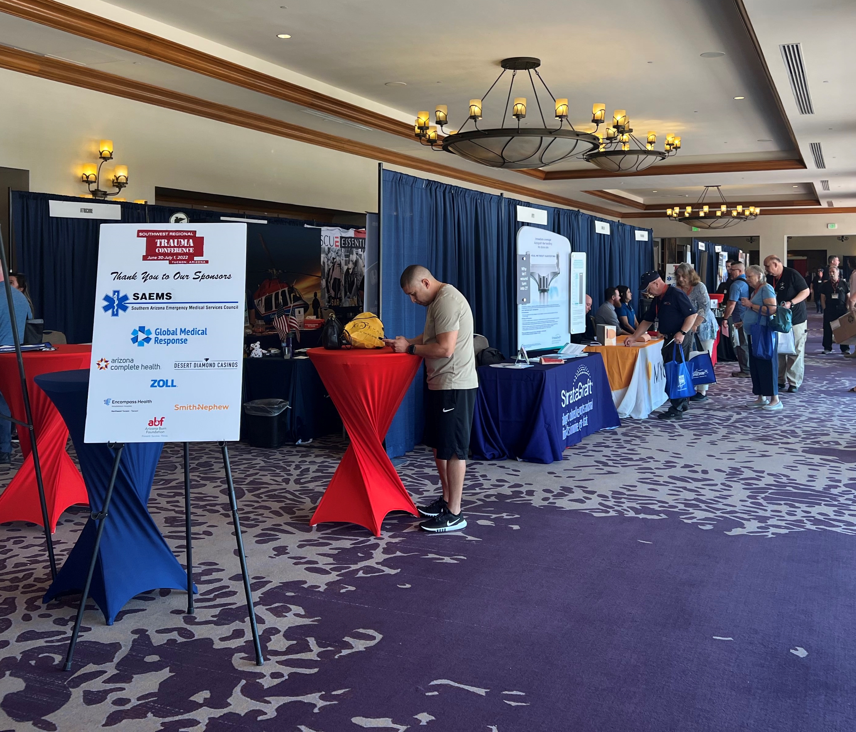 People at the Southwest Trauma Conference