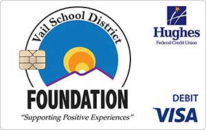Vail School District Foundation Debit Card Design