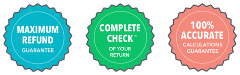 TurboTax Guarantee Badges